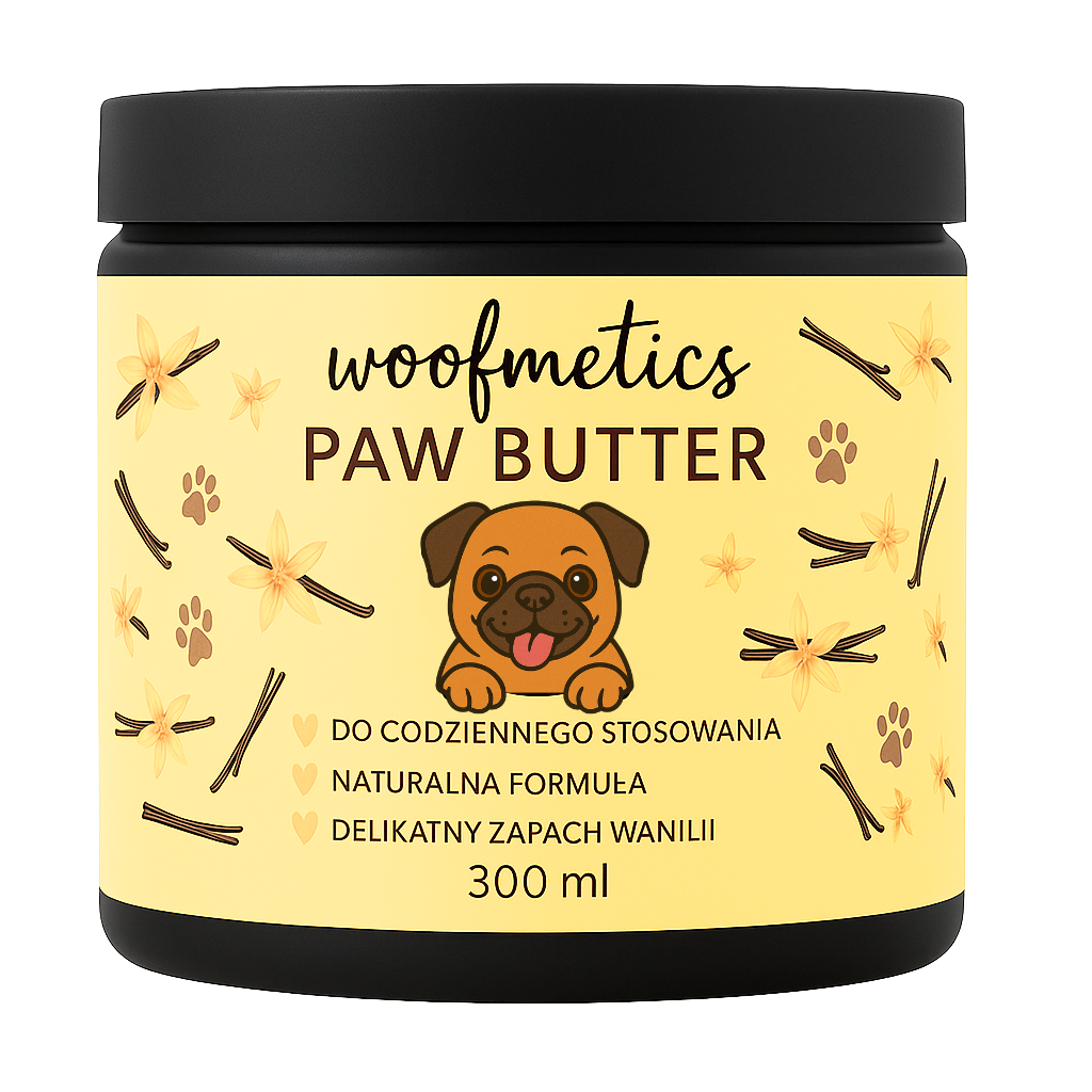 Woofmetics Paw Butter –  Łapciowe masełko do pielęgnacji łap WANILIA
