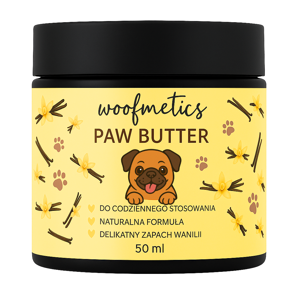 Woofmetics Paw Butter –  Łapciowe masełko do pielęgnacji łap WANILIA